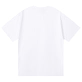 Purple Brand Logo Letter Pattern Print T-Shirt